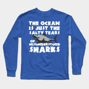 Salty salty tears Long Sleeve T-Shirt